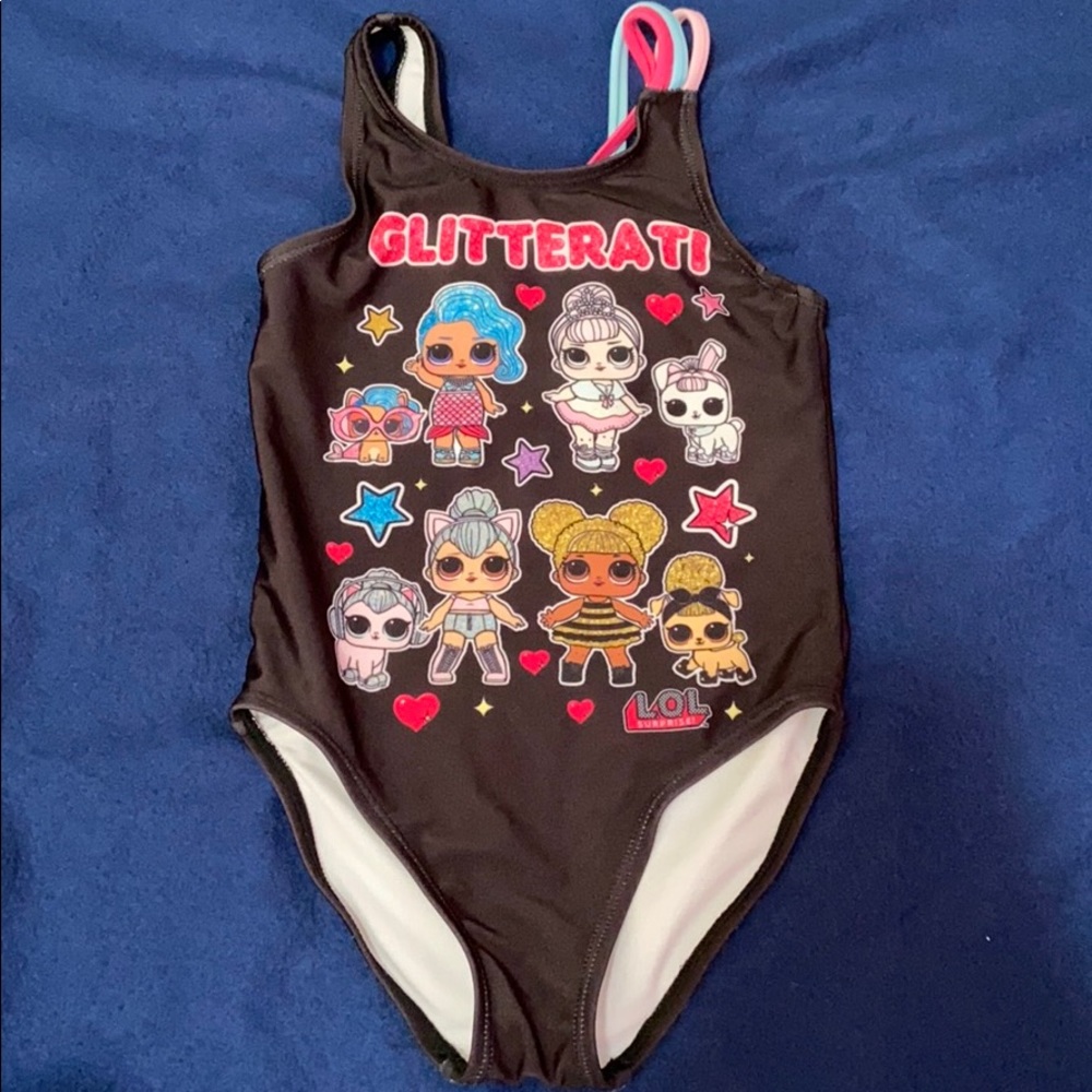 Girls L.O.L One Piece Swimsuit